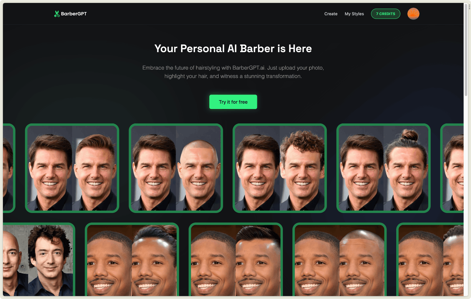 BarberGPT AI 发型师