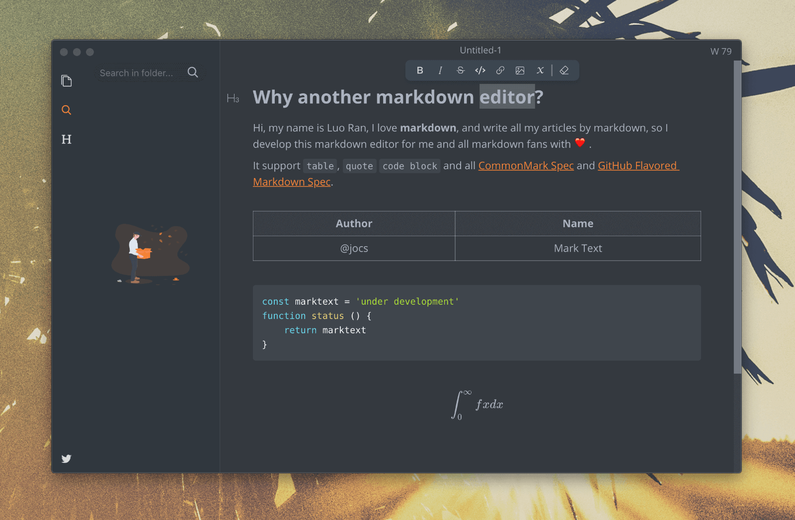 Marktext-Markdown编辑器
