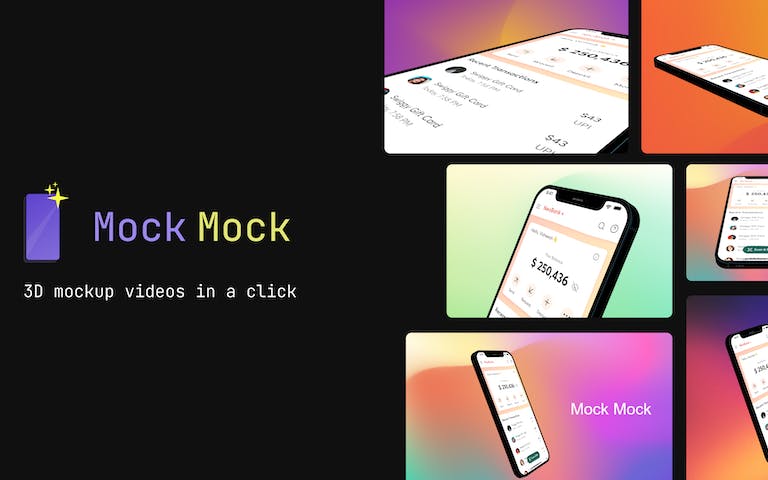 Mock Mock 产品宣传设计