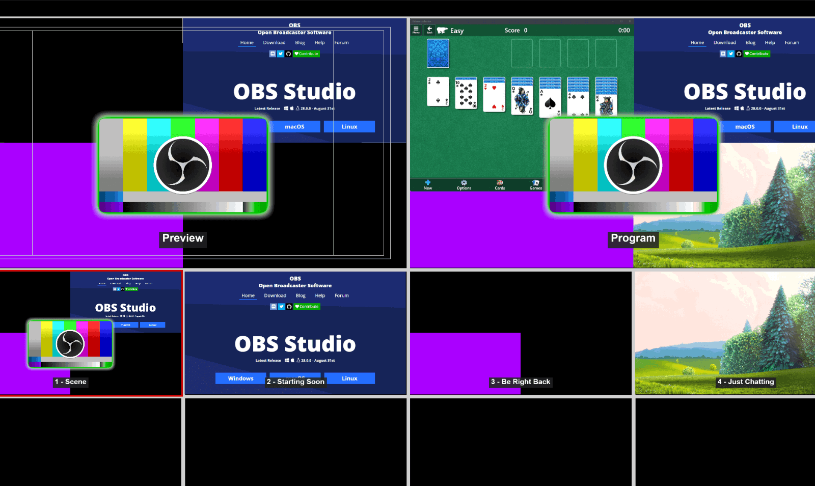 OBS Studio 视频录制