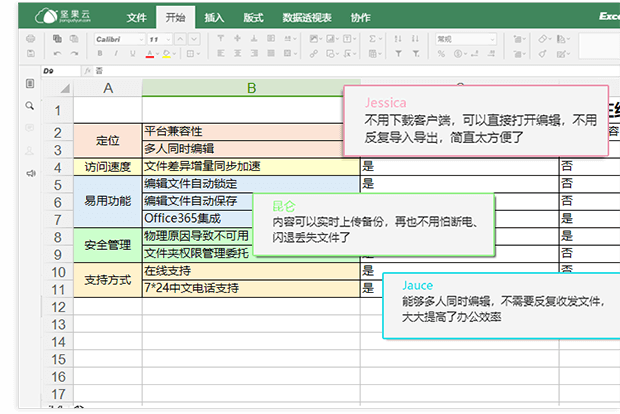 坚果云文档Office