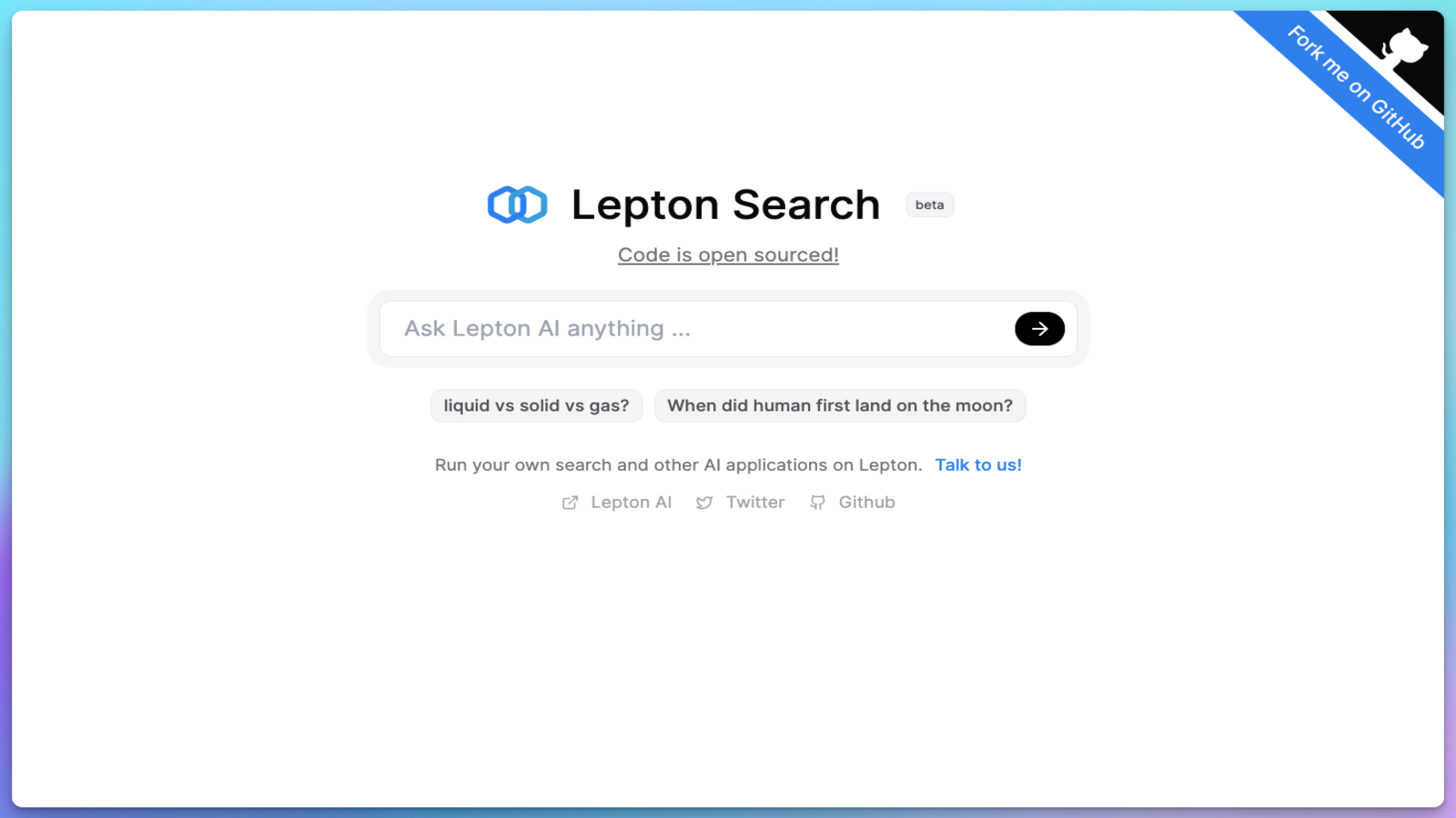 Lepton Search AI搜索引擎
