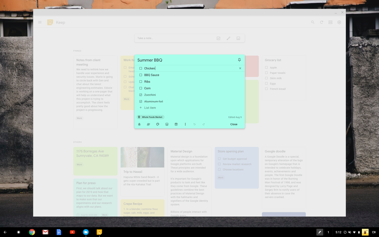 Google Keep