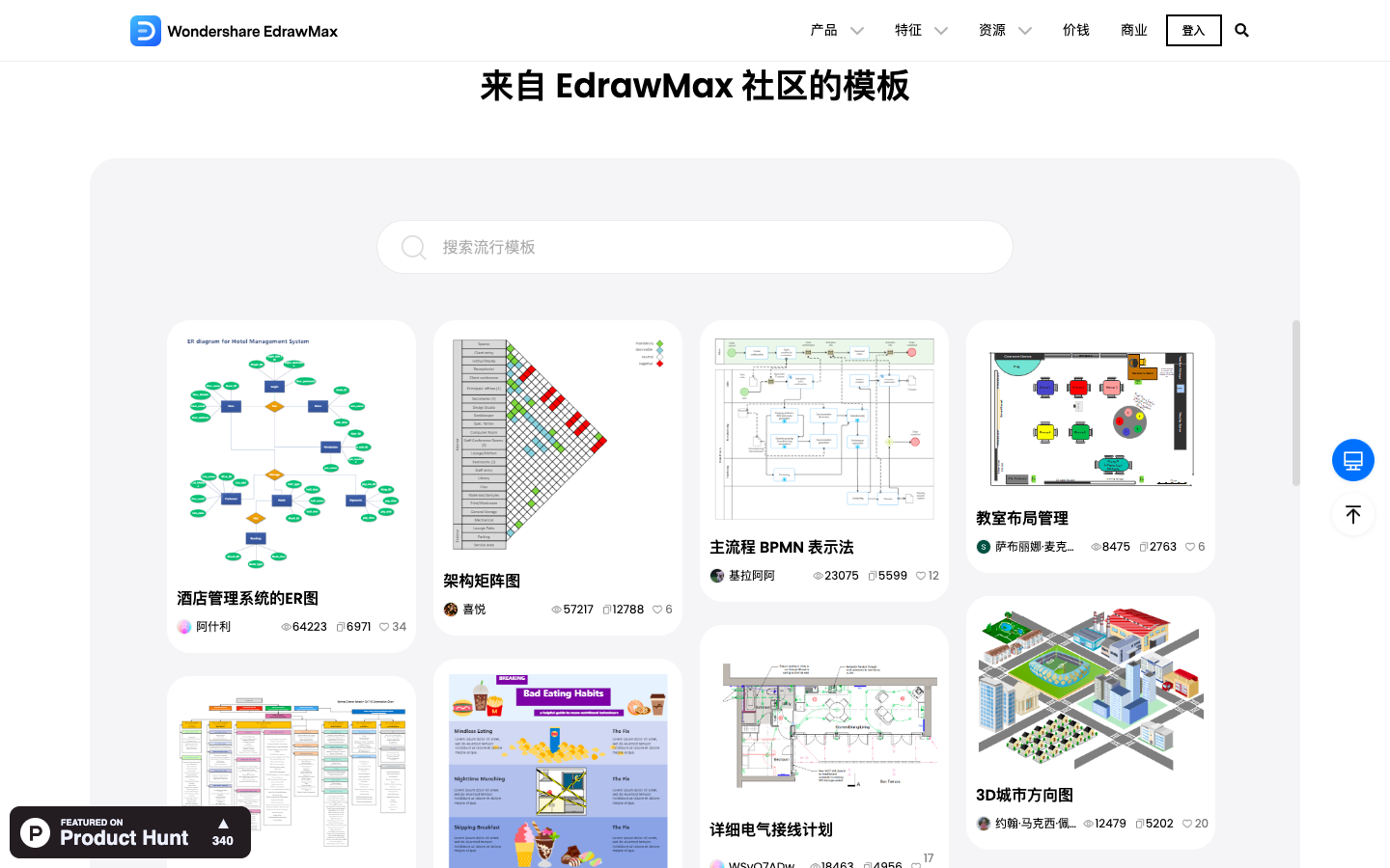 EdrawMax AI流程图