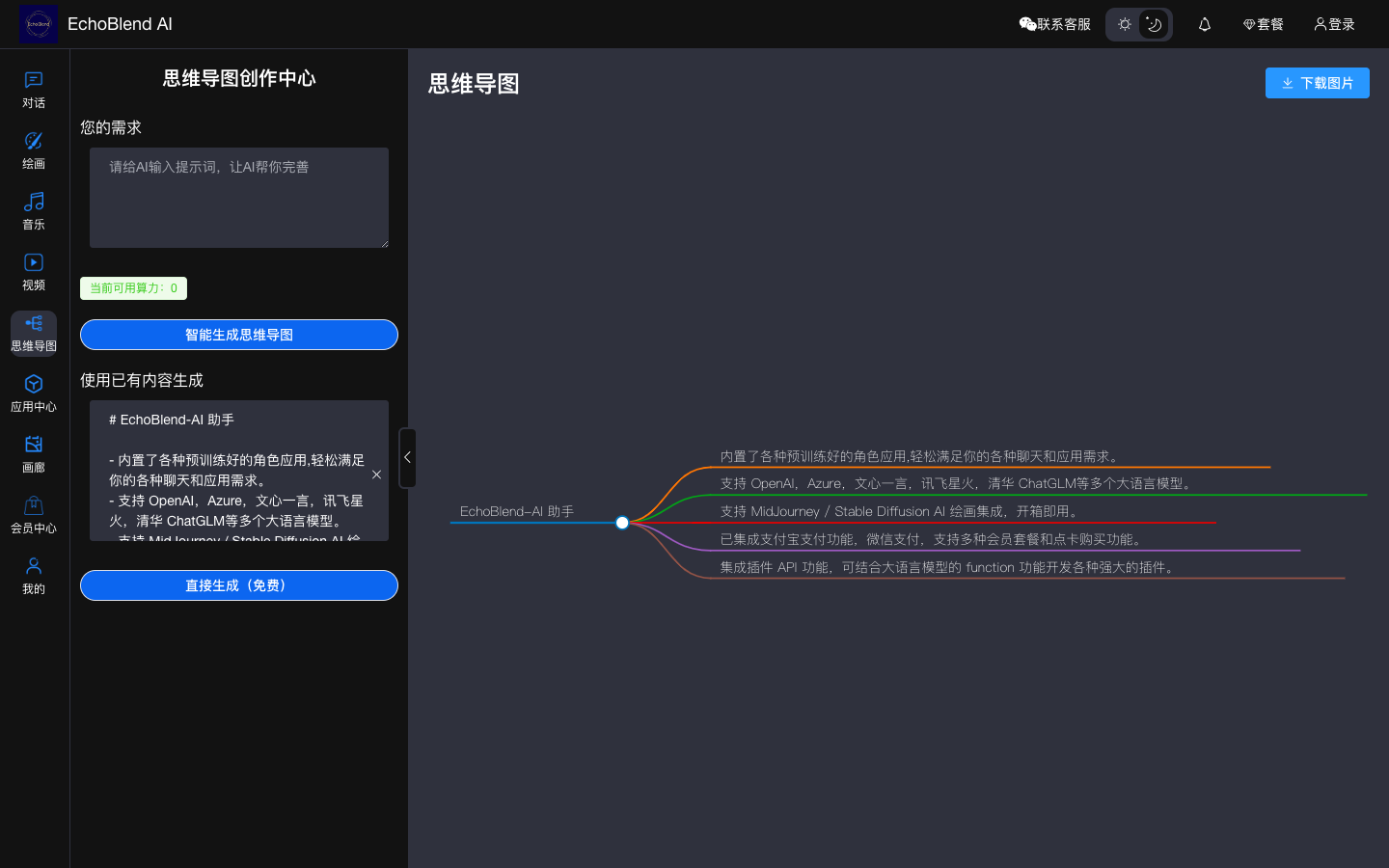 EchoBlend AI