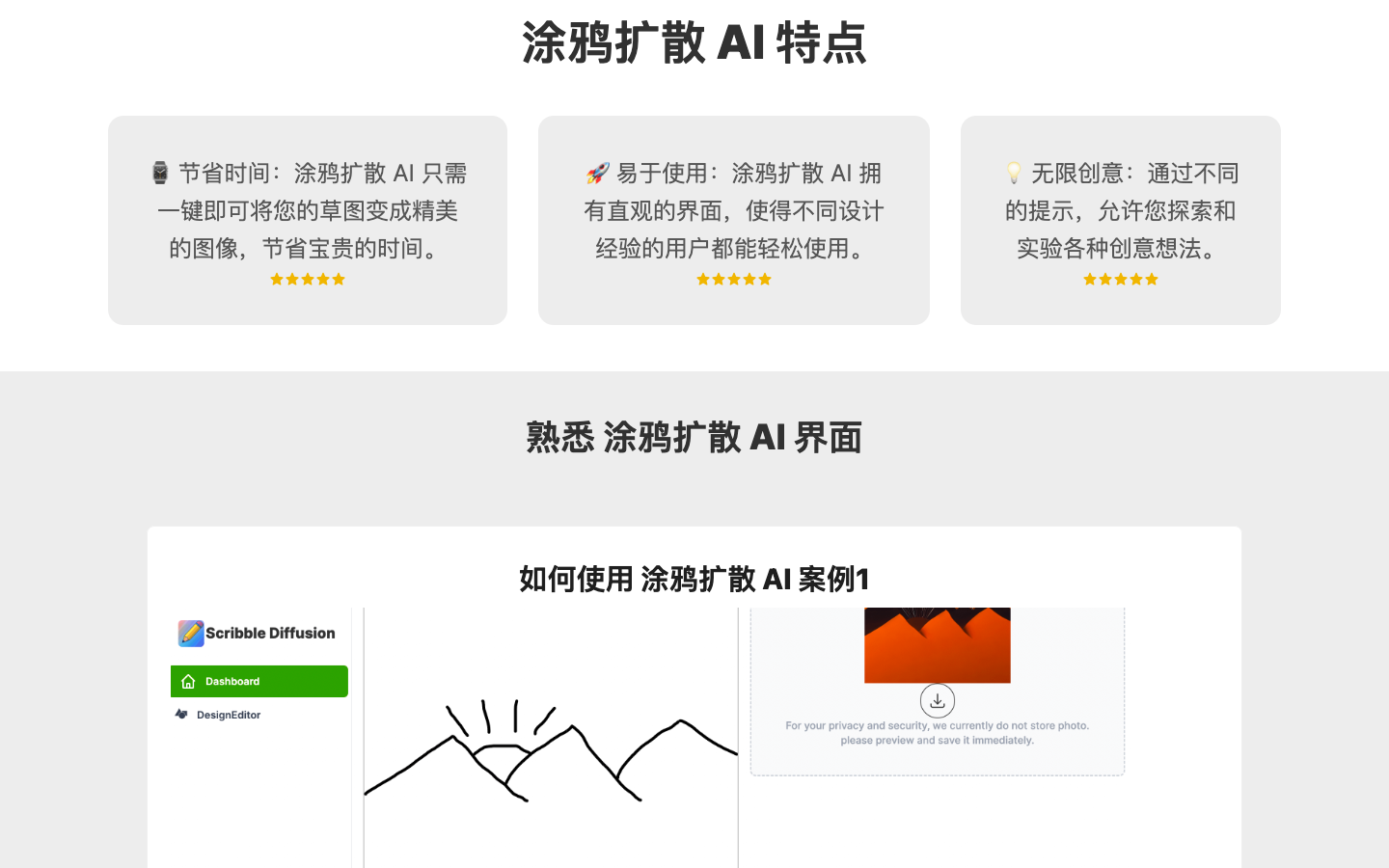 Scribble Diffusion AI 草图转图像