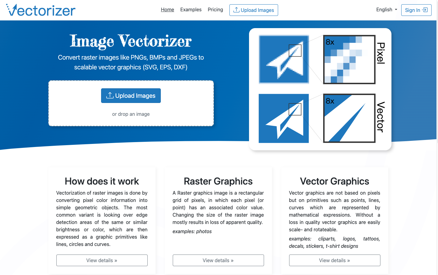 Vectorizer 图像矢量化