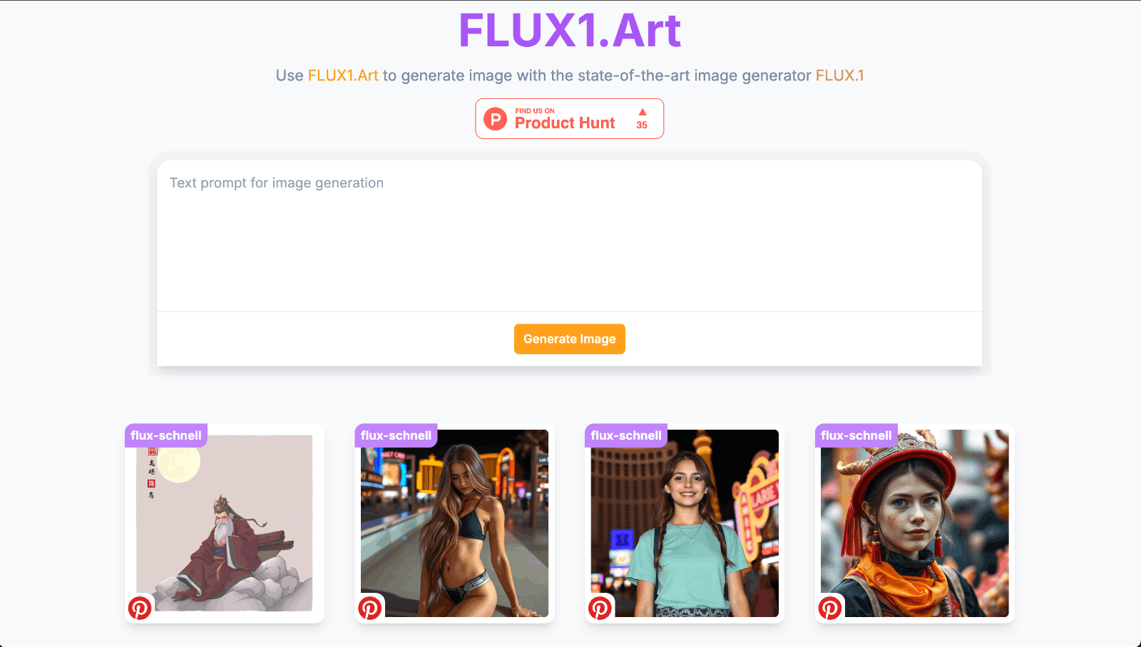 FLUX1.Art - AI图像生成