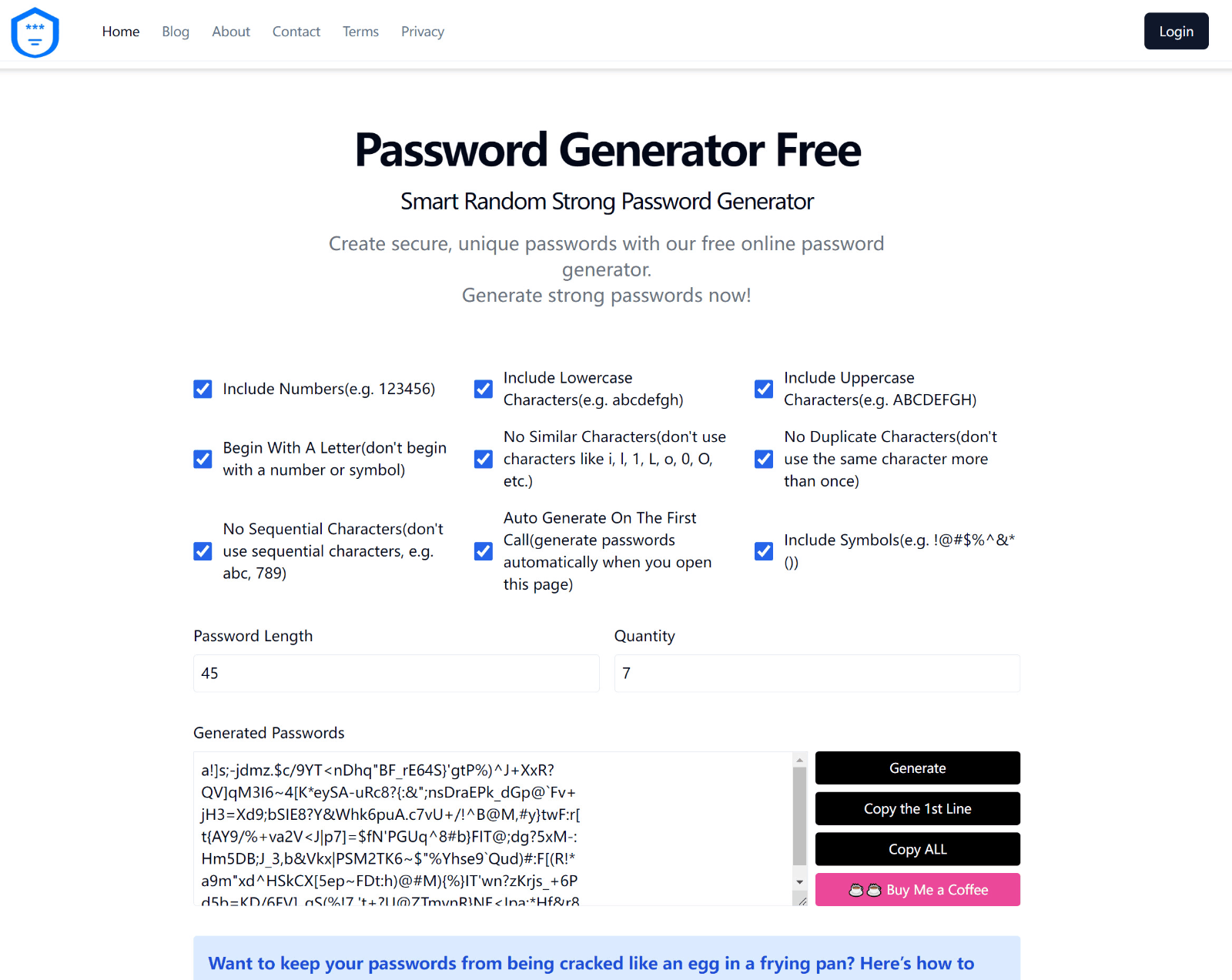 Password-Generator-Free密码生成器