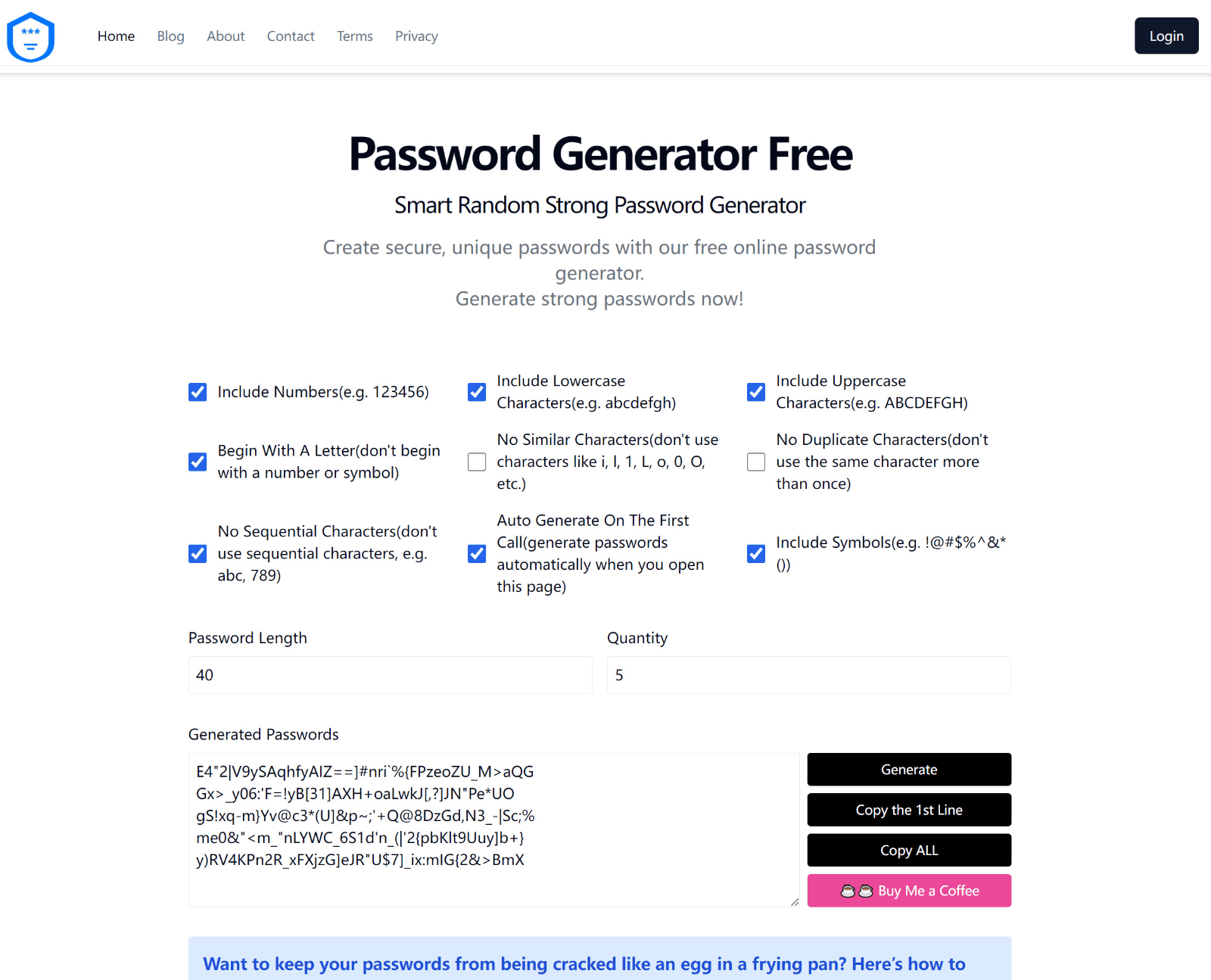 Password-Generator-Free密码生成器