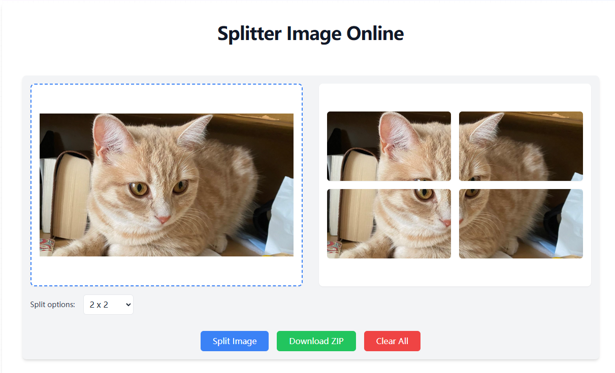 Splitter Image Online图片分割