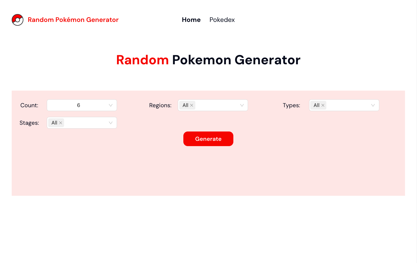 Pokemongenerator随机宝可梦生成器