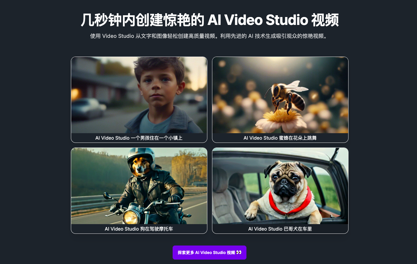 Video Studio AI视频生成