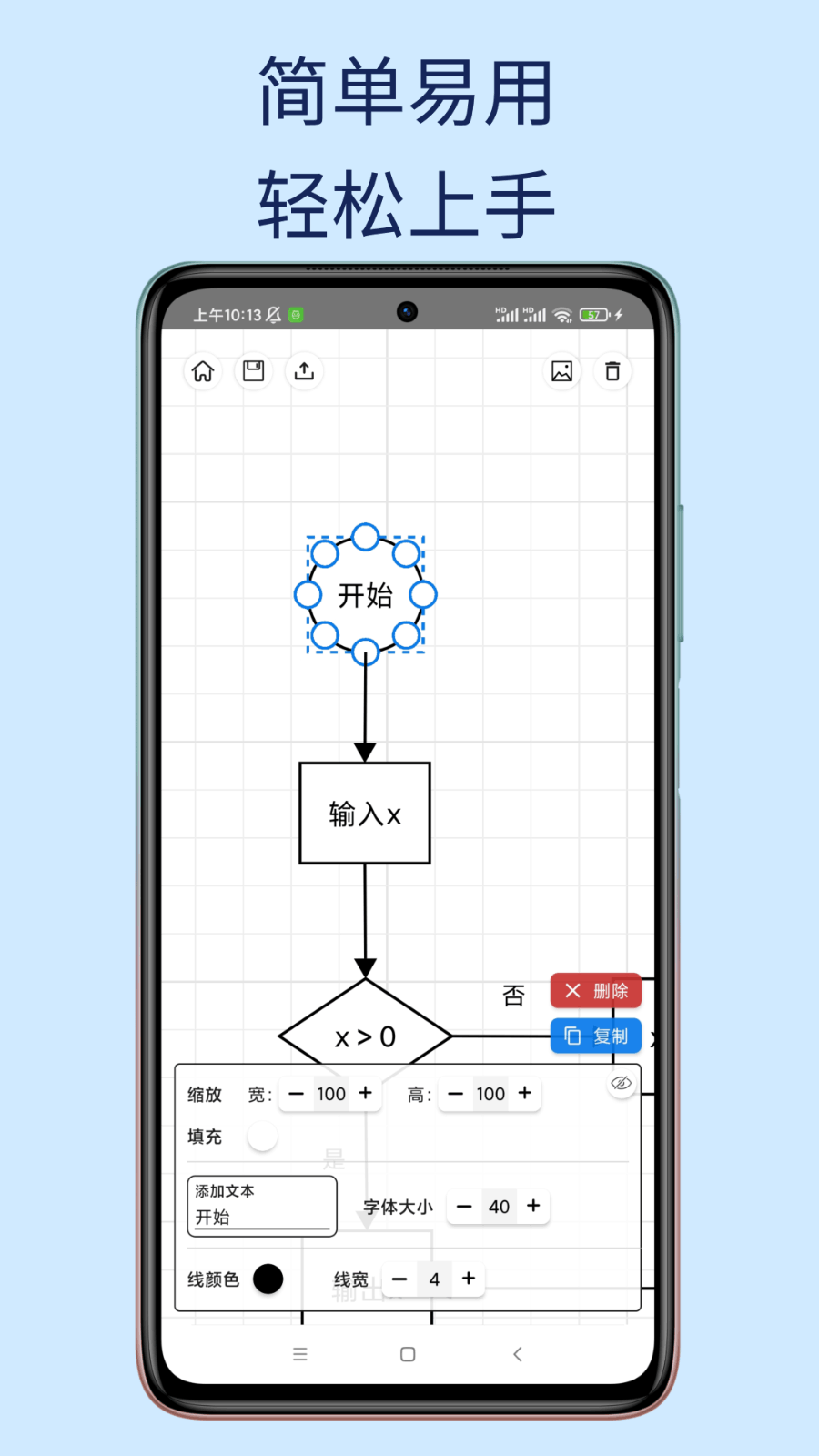 易图 - 流程图制作