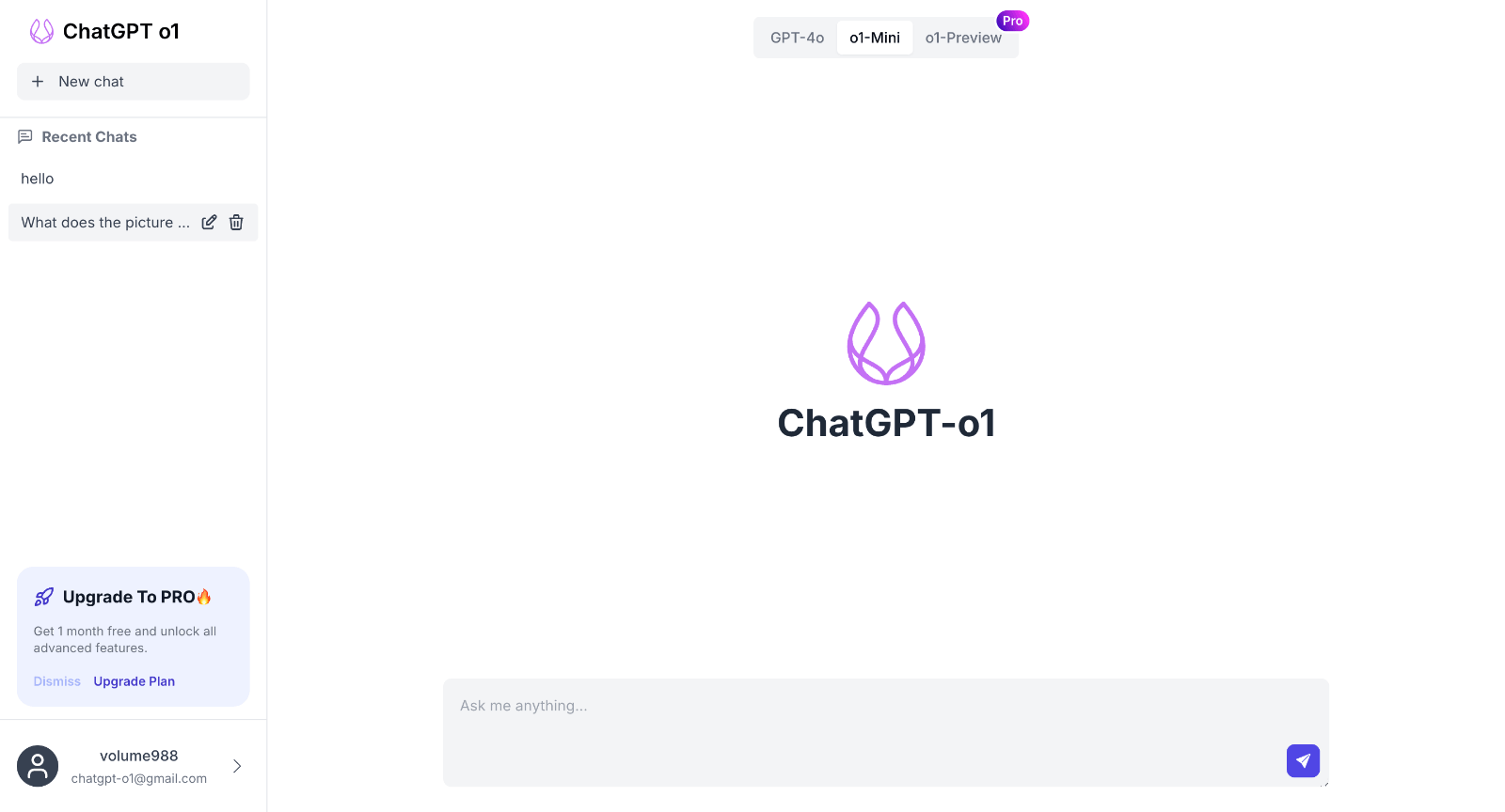 ChatGPT-o1 AI语言模型助手