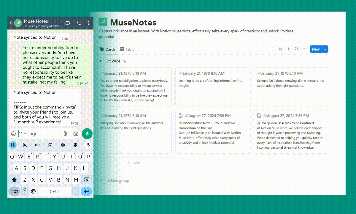 Notion Muse Notes