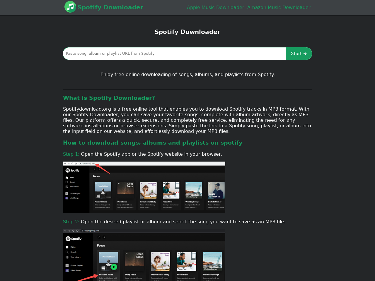 Spotify Downloader 音乐下载