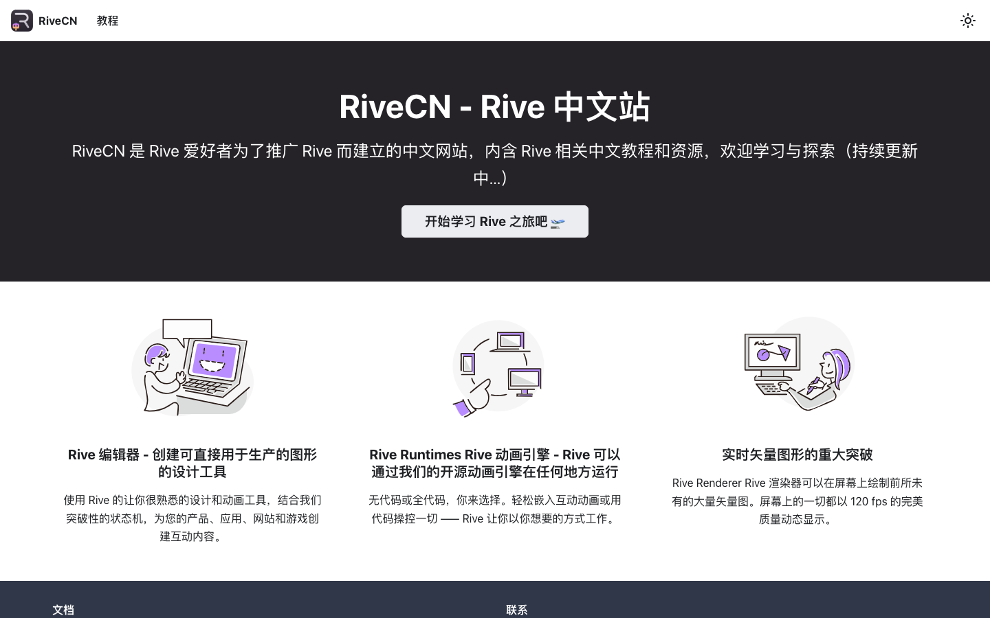 RiveCN—Rive 中文资源