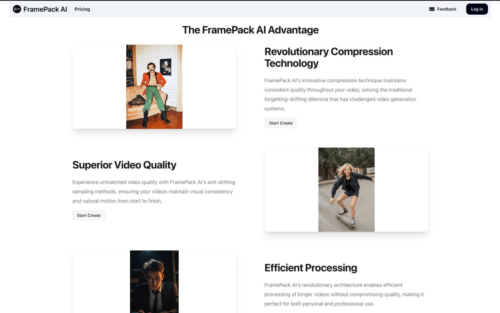 Framepack AI图像转视频