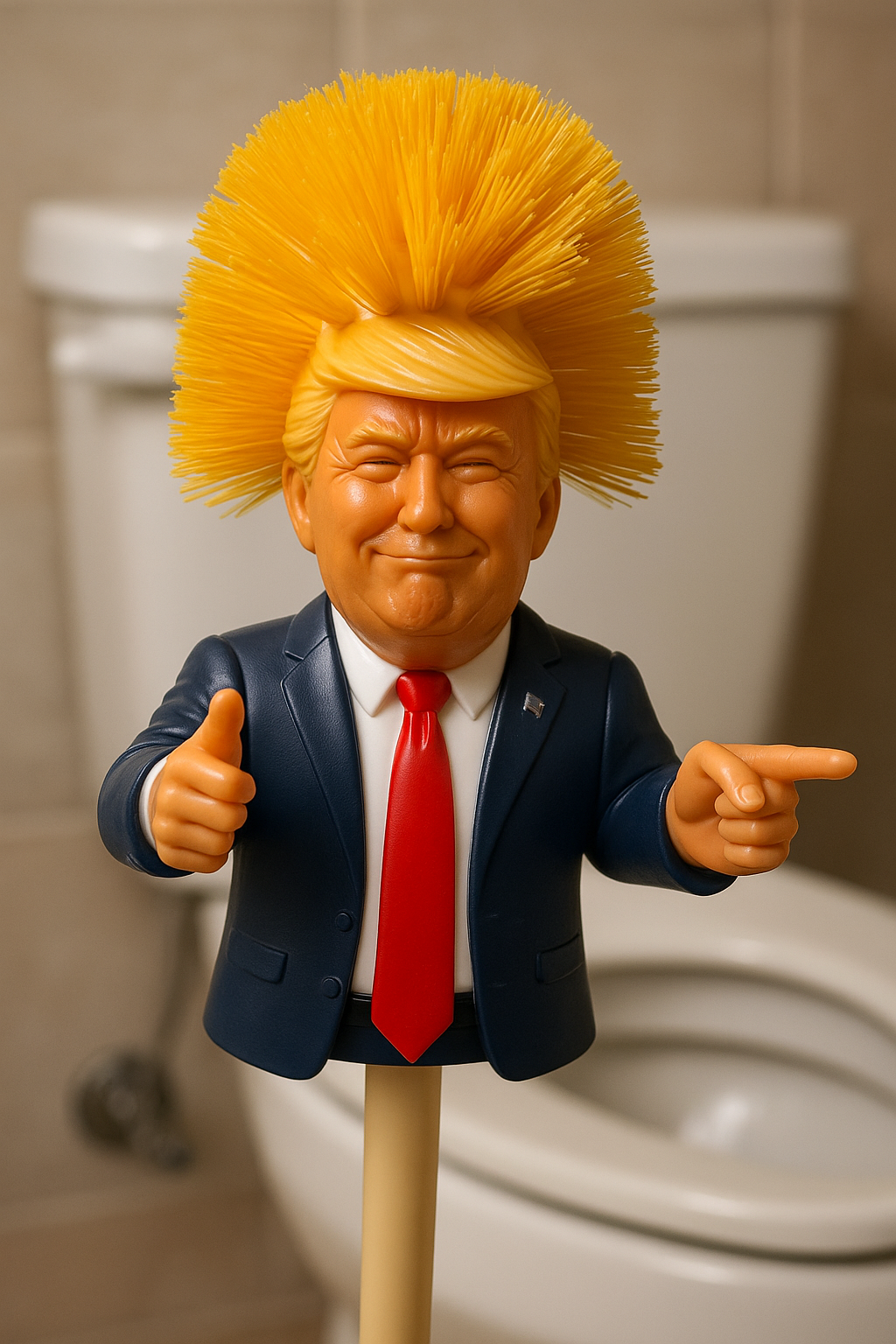 AI Toilet Brush Generator 玩具设计