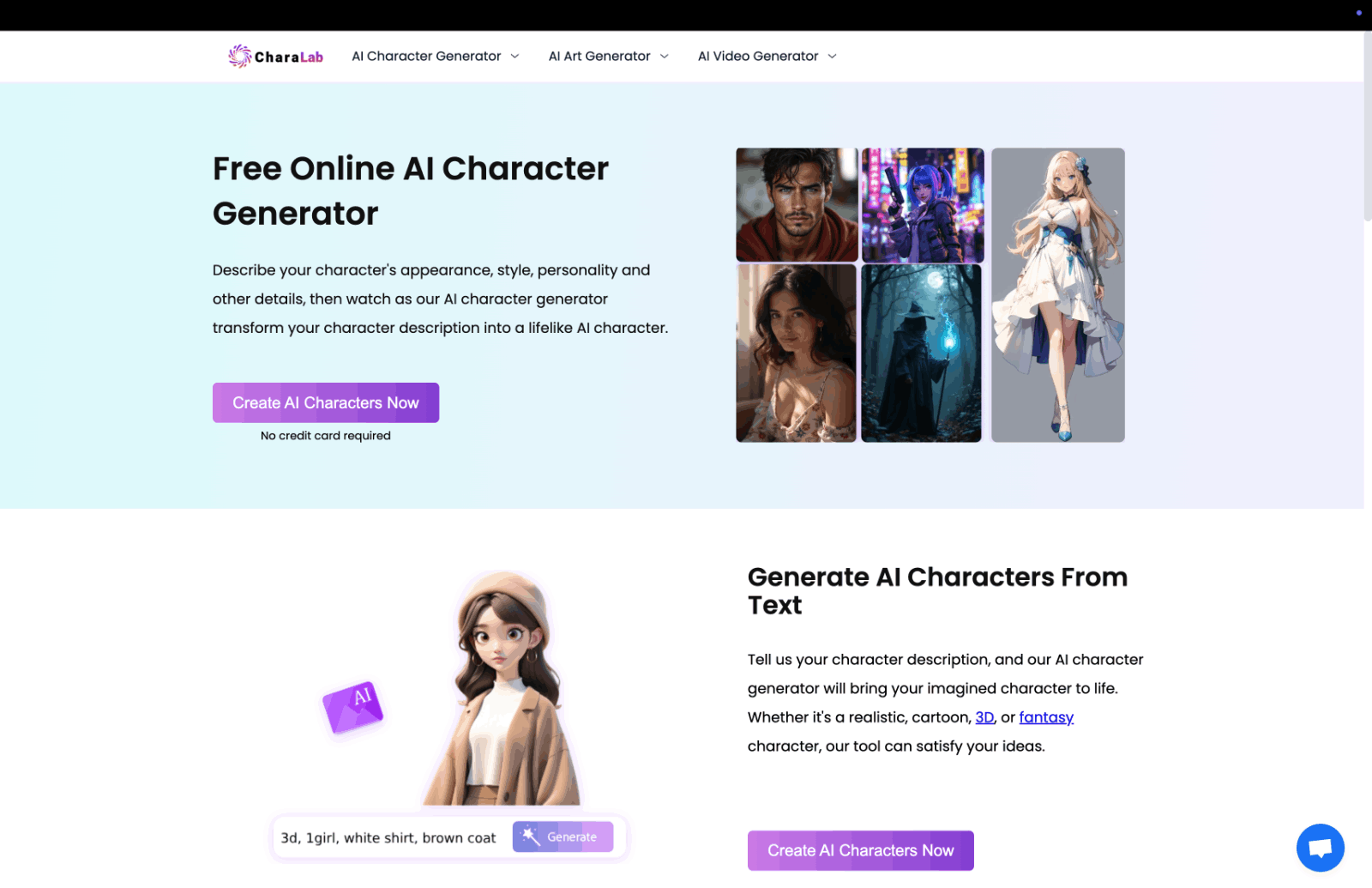 CharaLab AI角色生成器