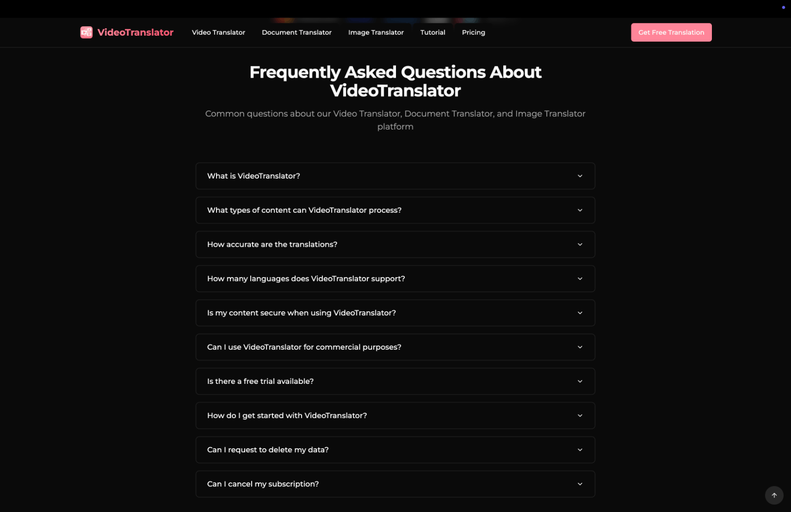 VideoTranslator AI多媒体翻译